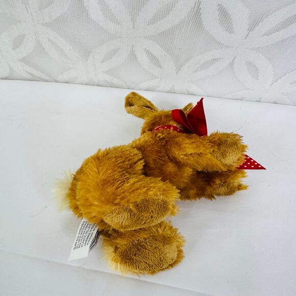 5 for $25| Aurora Bitty Bunny Brown Rabbit 8" Stuffed Animal Soft Plush - Picture 3 of 6